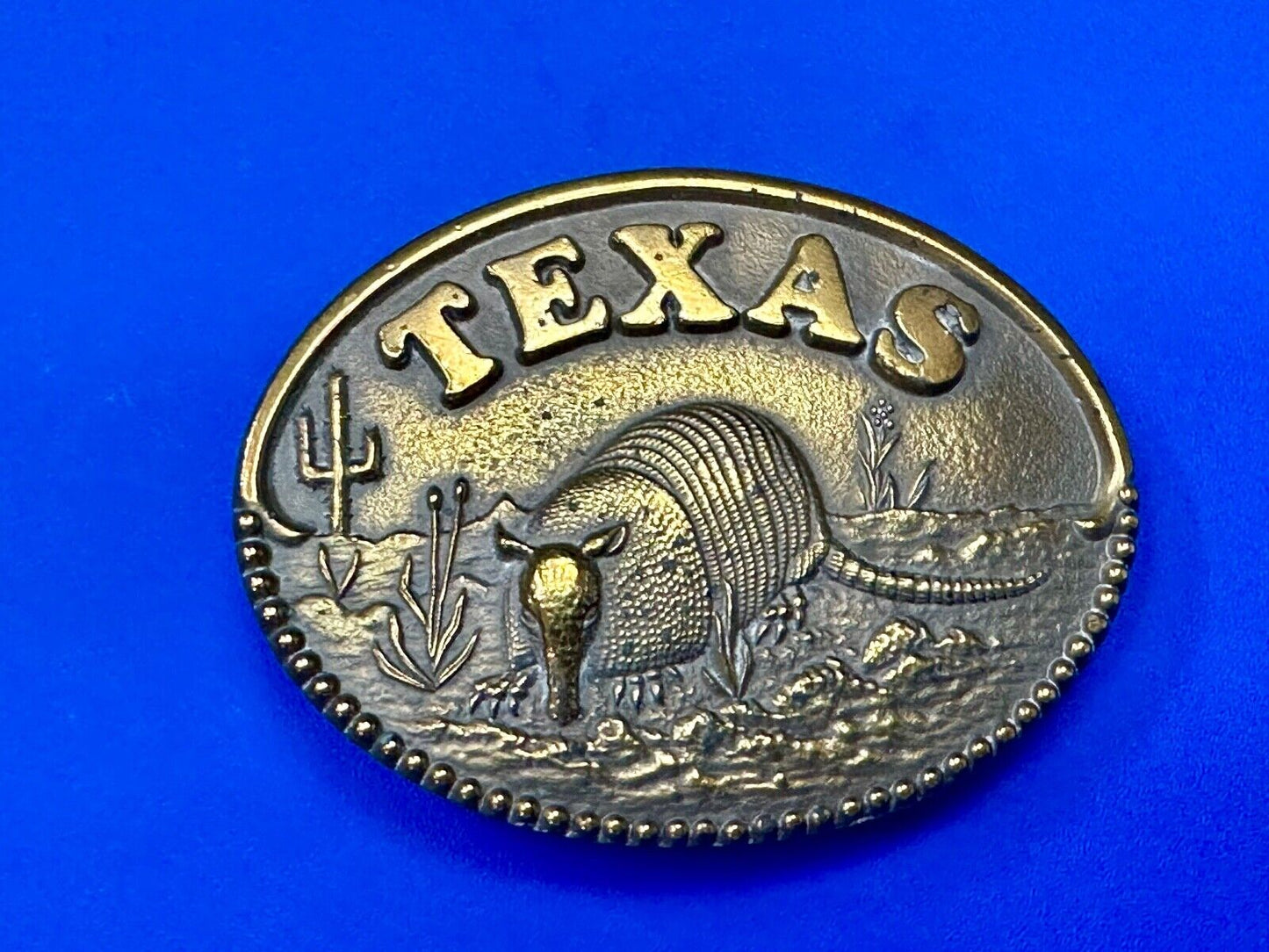 The Great State of Texas - Xalcaco T-17 Vintage belt buckle
