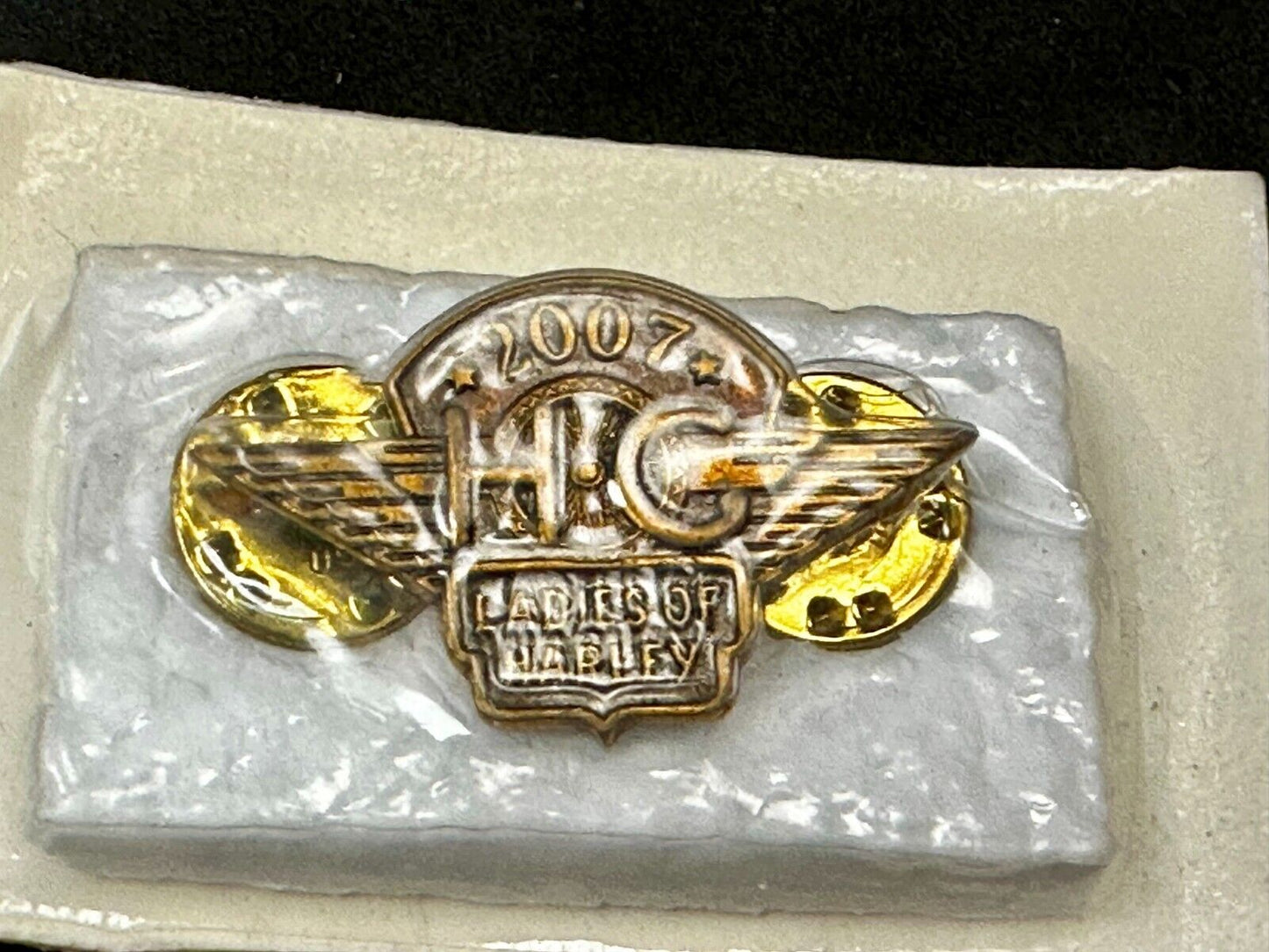 2007 Ladies of Harley Davidson Owners Group HOG Pin for Jacket or Vest