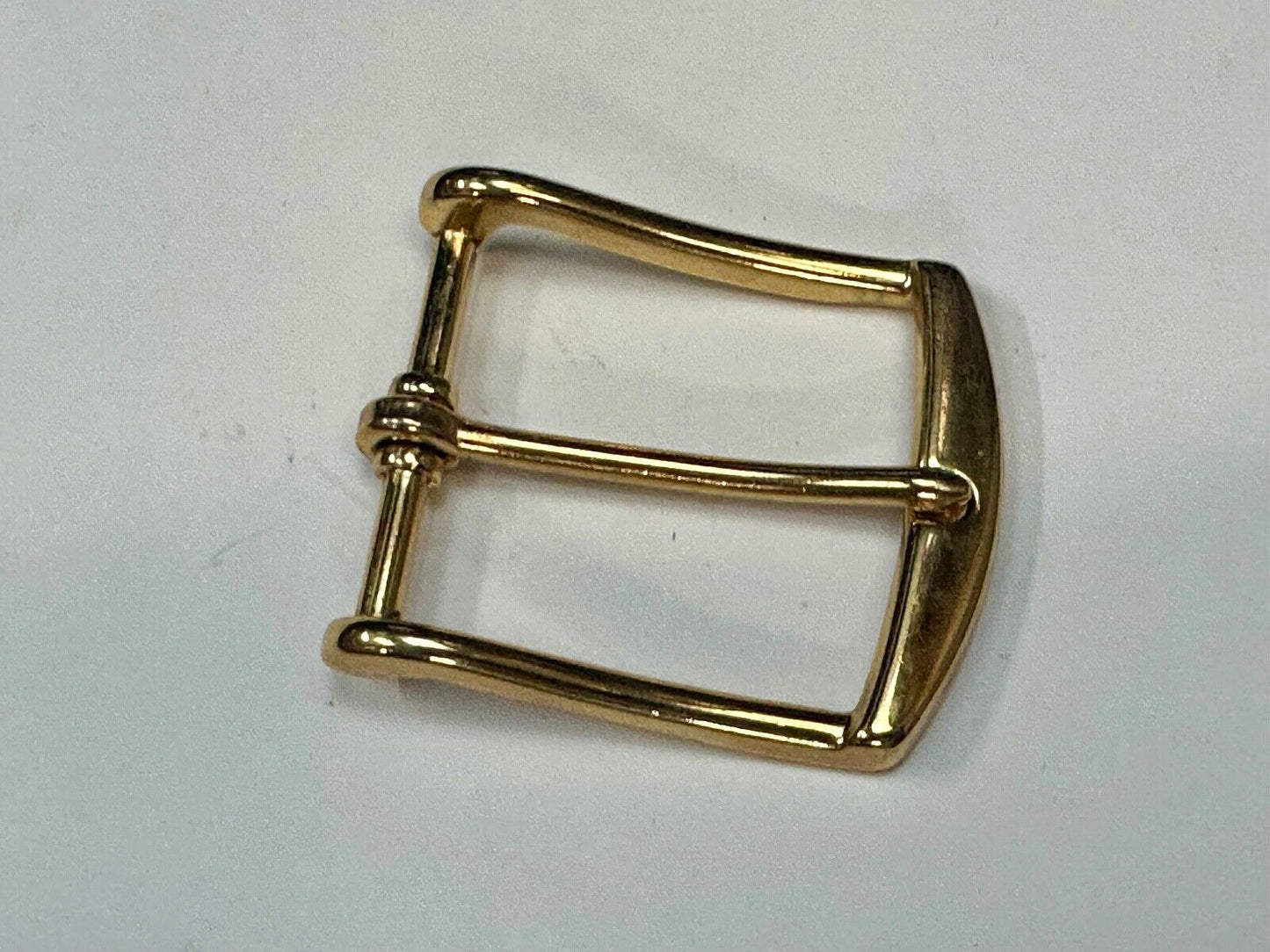 Vintage gold tone replacement belt buckle marked W