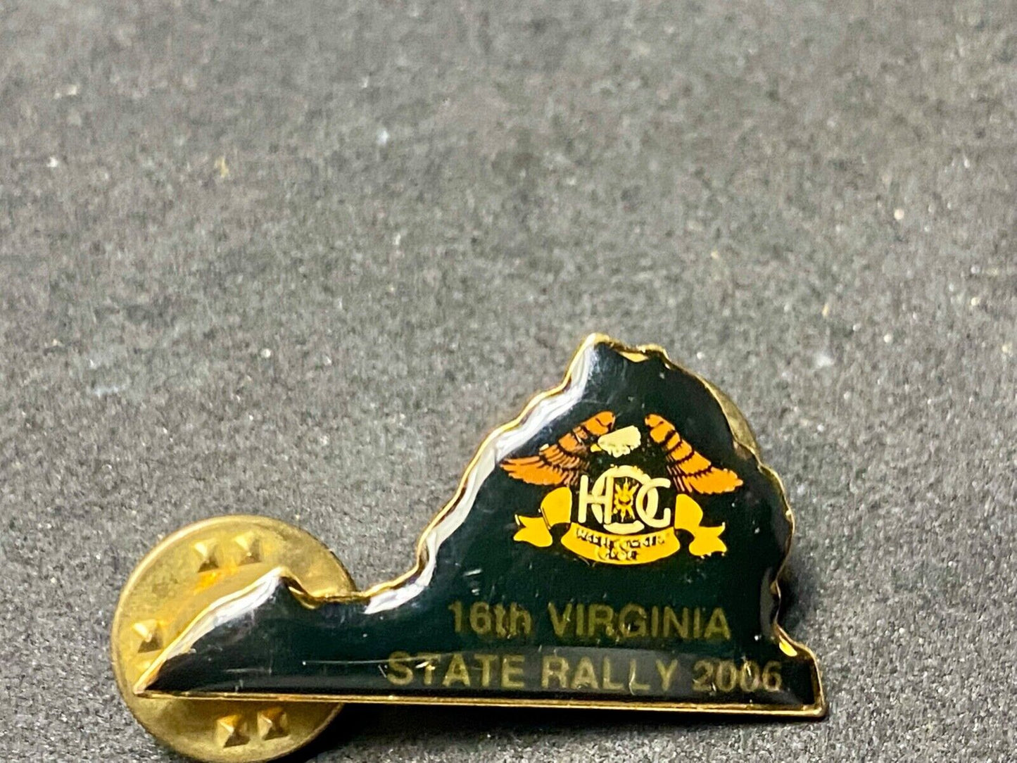2006 Virginia State Harley Davidson HOG Rally Motorcycle Collectors pin