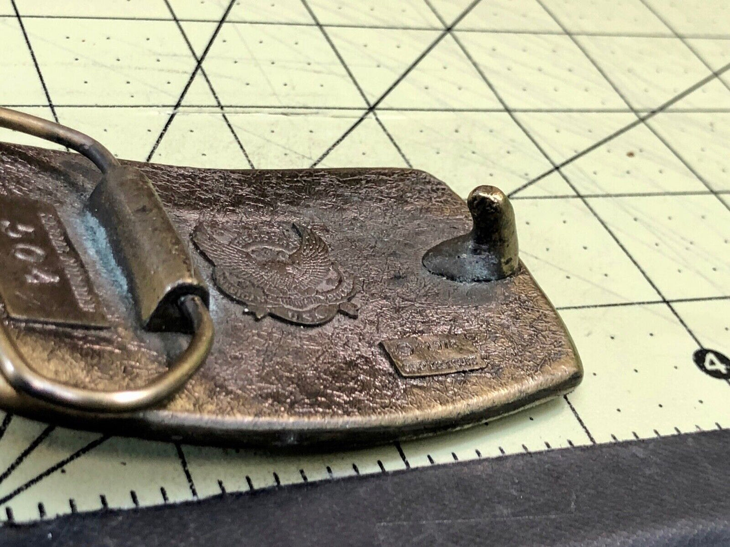 VINTAGE 1976 Western Eagle by the great American Belt Buckle company