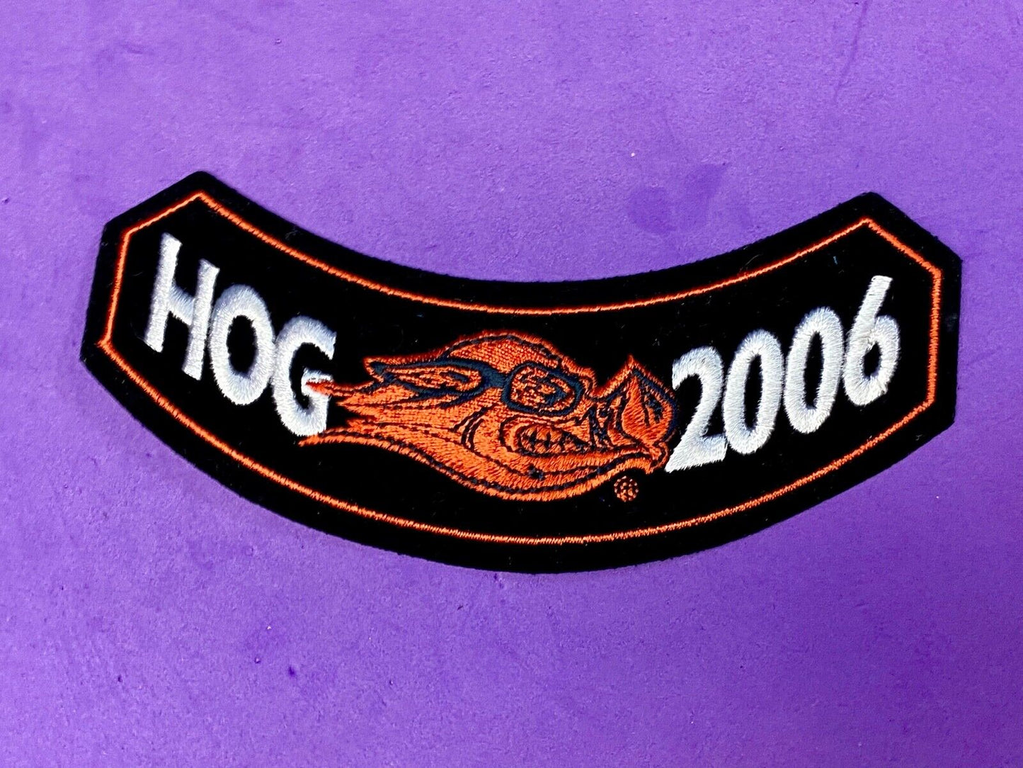 2006 Harley-Davidson HOG Patch old biker vest emblem motorcycle collectible Head