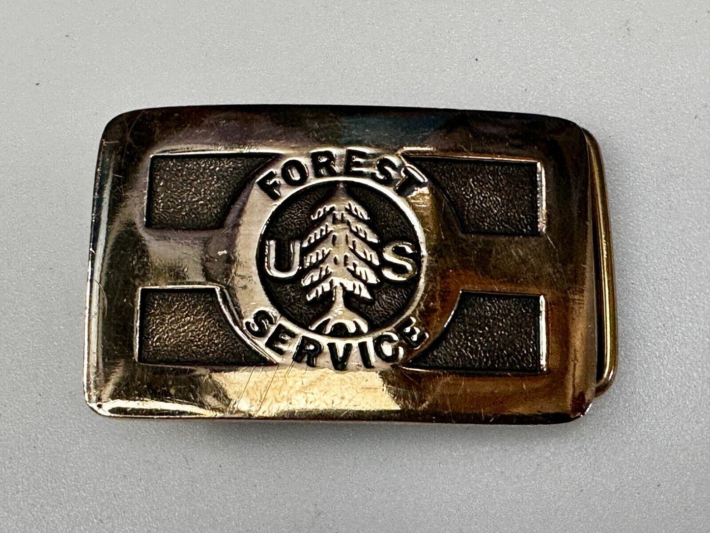 US Forest Service Vintage 1979 Commemorative Belt Buckle by Western Heritage Co