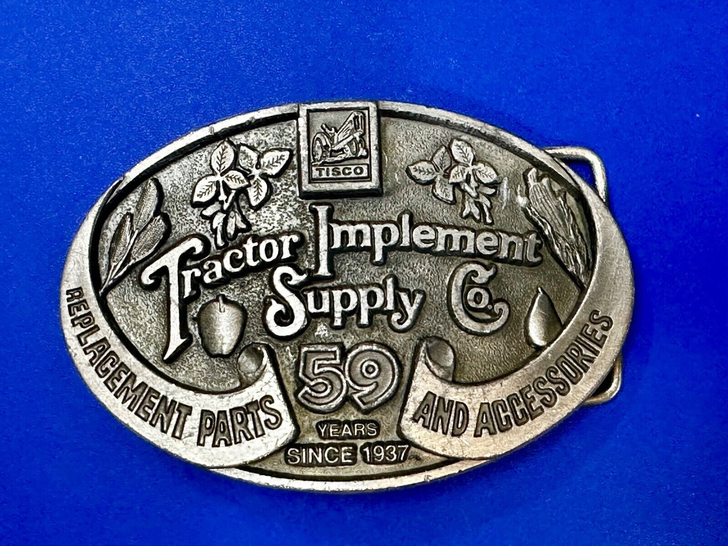 TISCO Tractor Implement Supply Replacement Parts 59 years Series 7 Belt Buckle