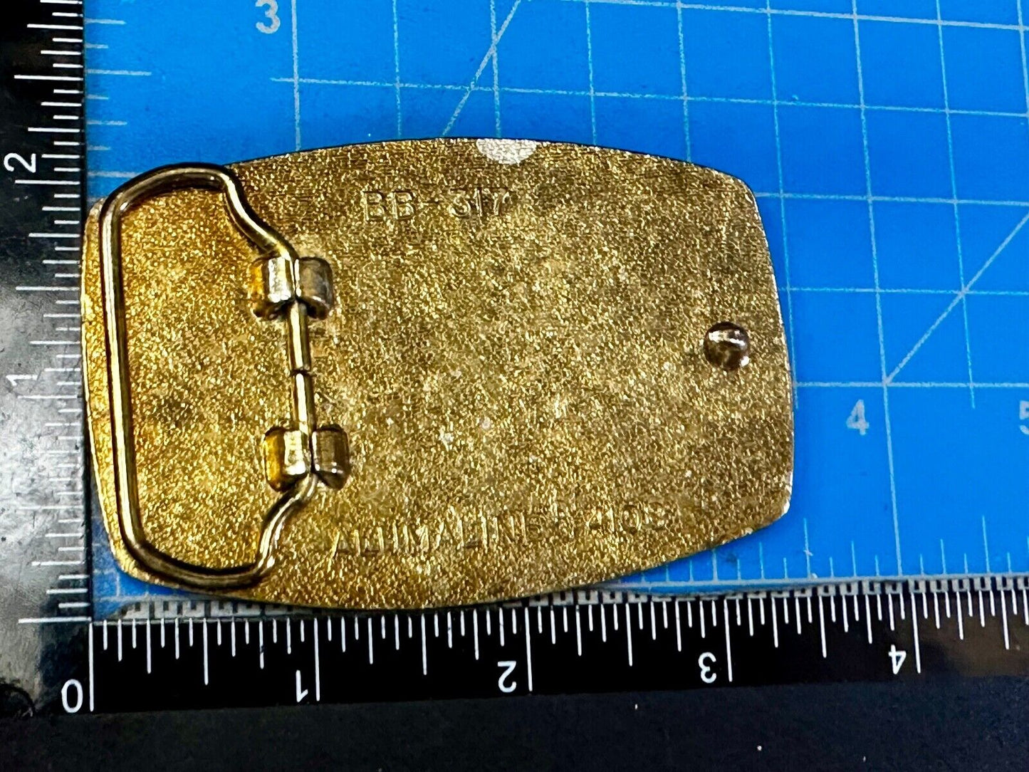 The Stolle Corporation Where People Make The Difference Alumaline Belt Buckle