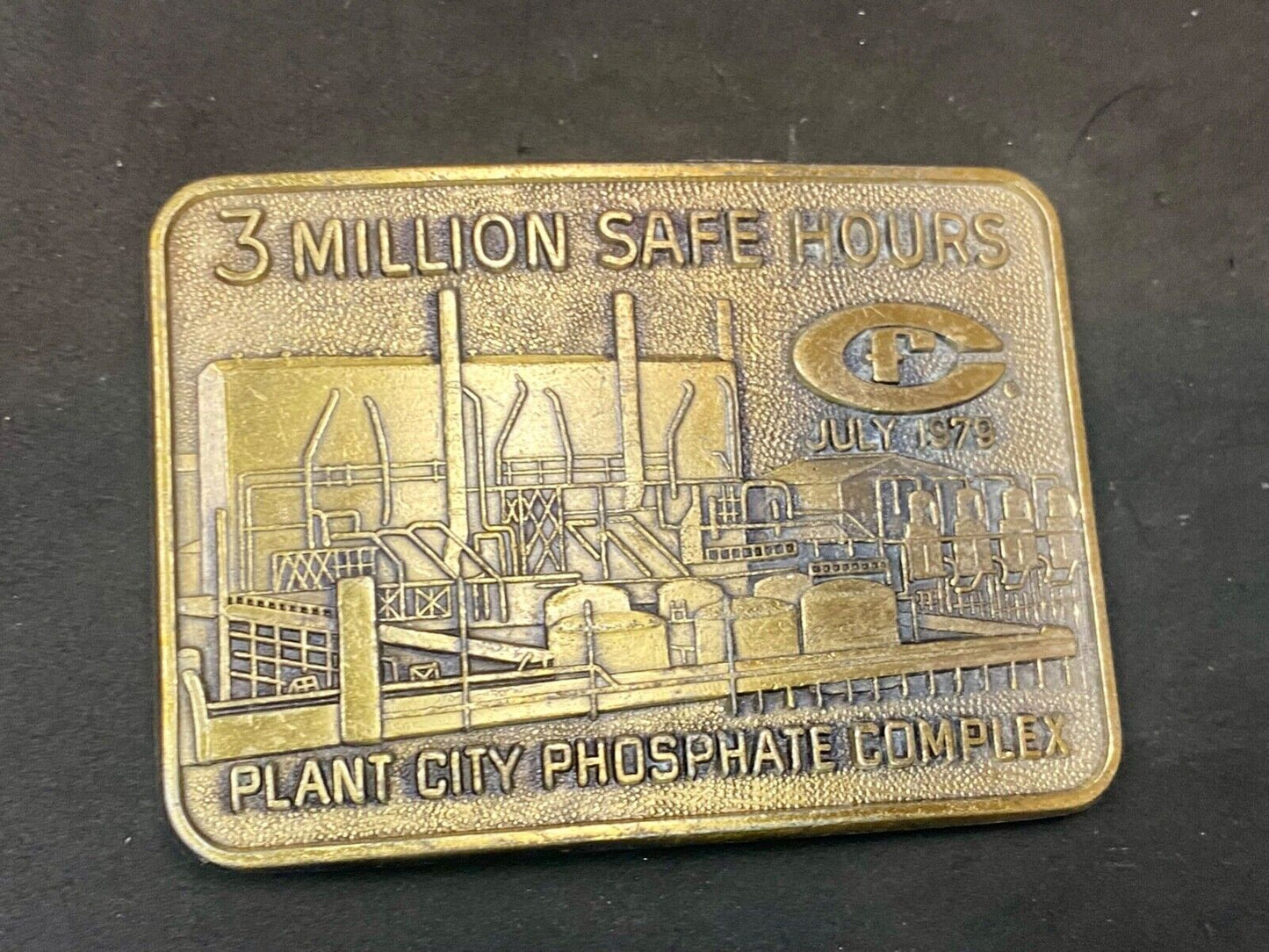 3 Million Hours! Safety Award Pant City Phosphate Complex Congratulations Award