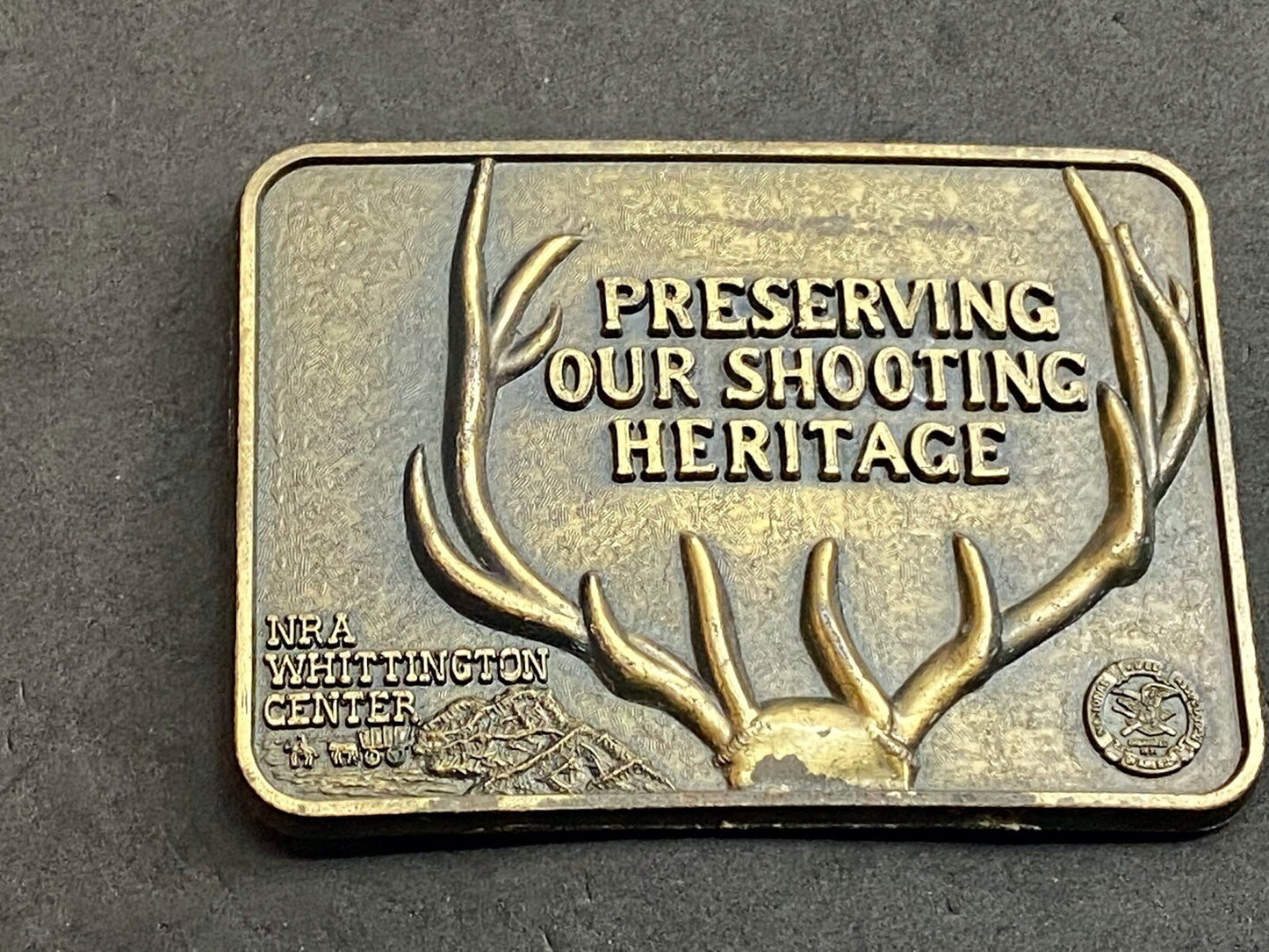 Belt Buckle Preserving shooting Heritage Gun Owners National Rifle Association