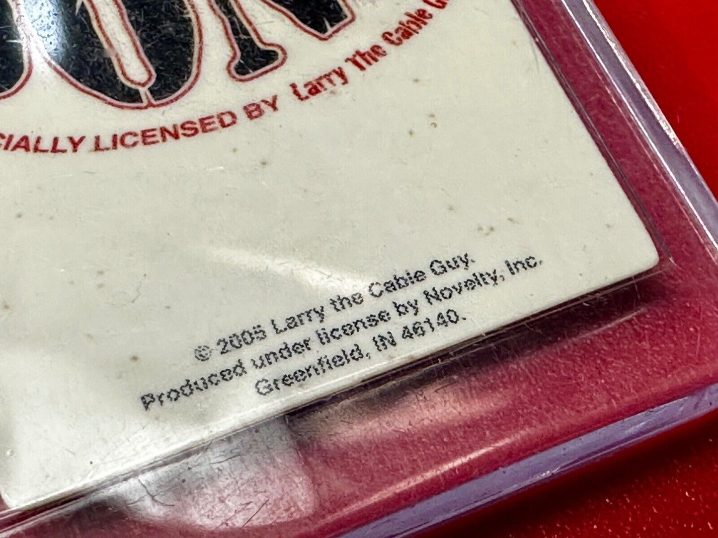 That's Funny Right There Larry The Cable Guy Keychain - Key Ring Chain Souvenir