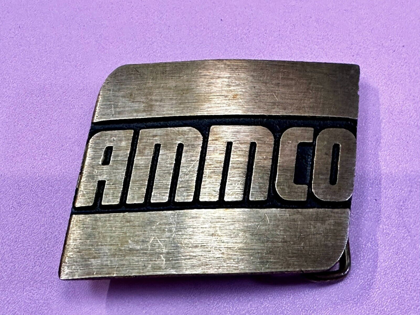 Ammco Solid Brass Transmition Brake Auto Car Shop Belt Buckle By Dynabuckle