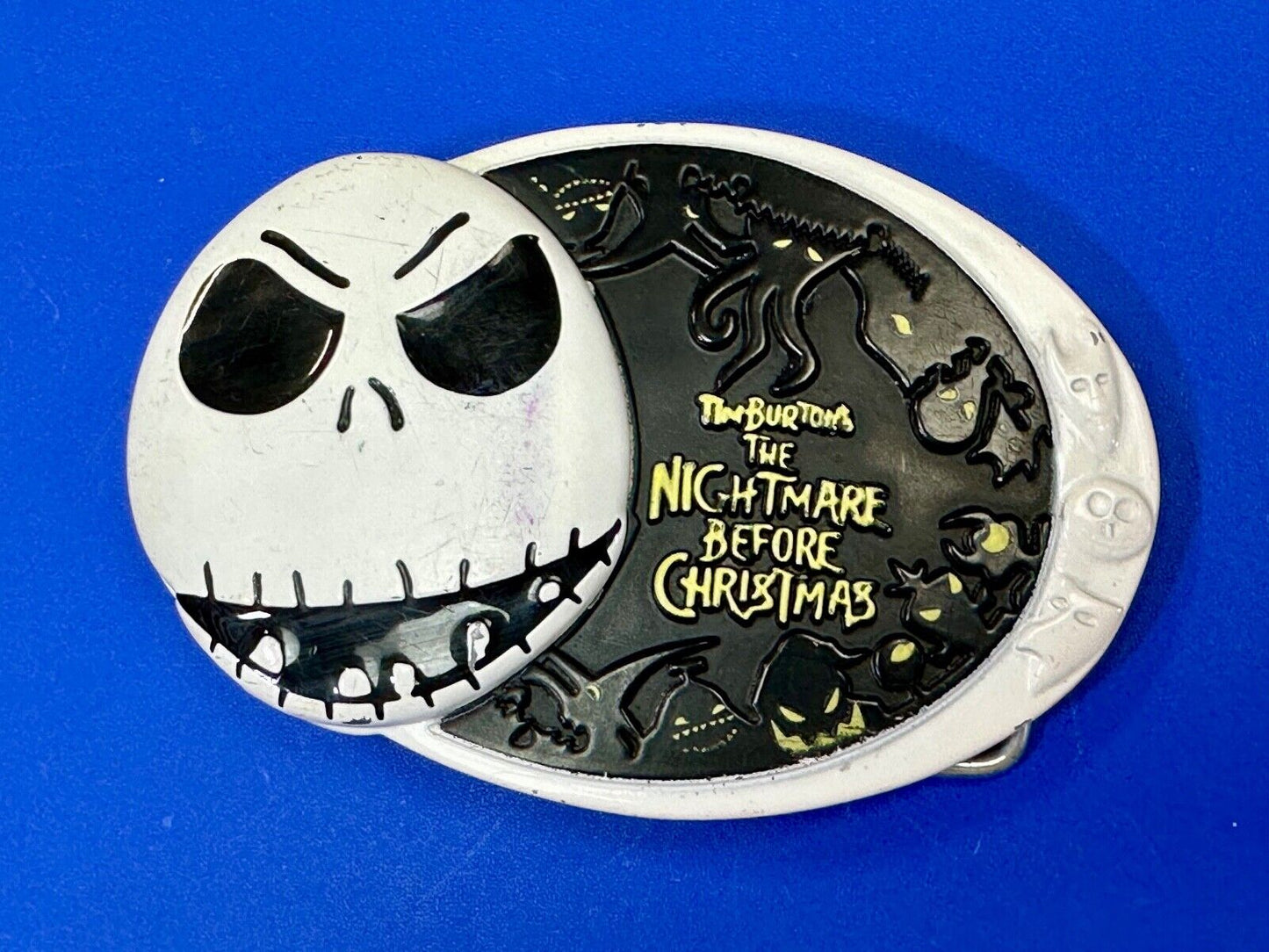 Tim Burtons Disney The Nightmare Before Christmas belt buckle
