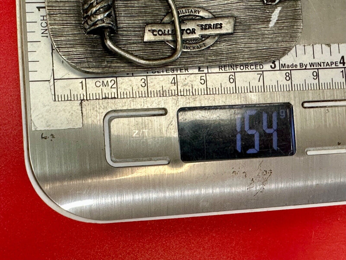 B-1B Military Aircraft Air Force Belt Buckle Connection Rockwell International