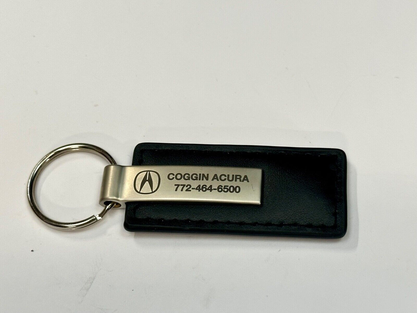 Vintage Coggin Acura Auto Dealers Car Keychain - Key Ring Chain