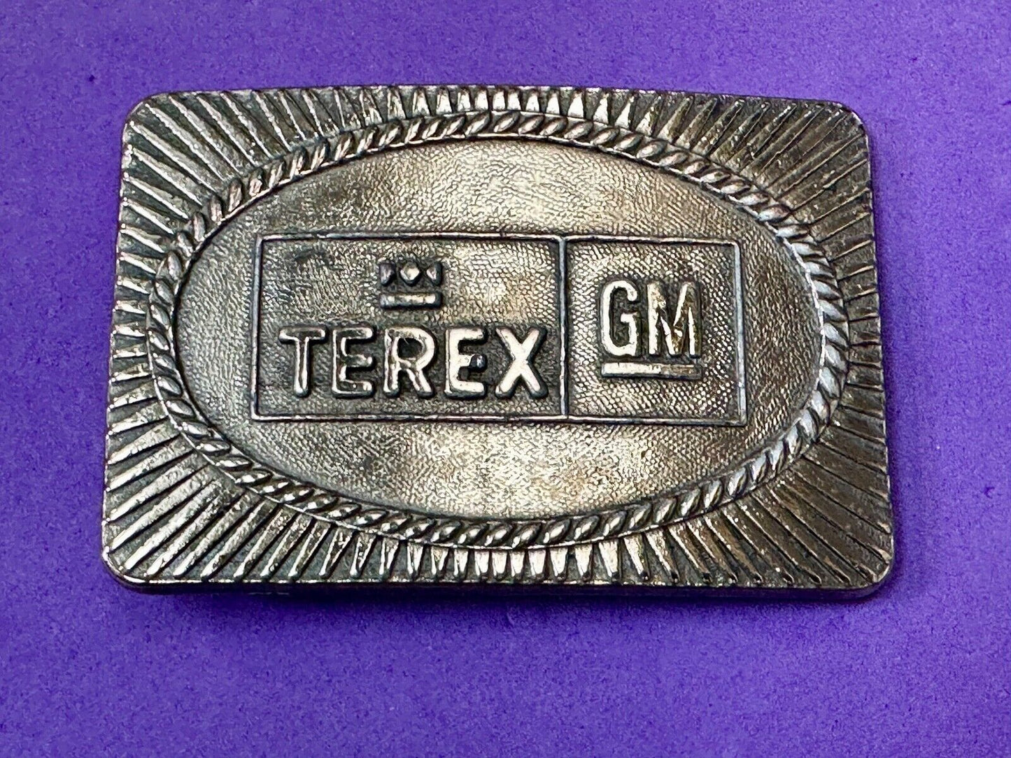 Terex General Motors GM Construction Machinery Bulldozer Tractor Belt Buckle