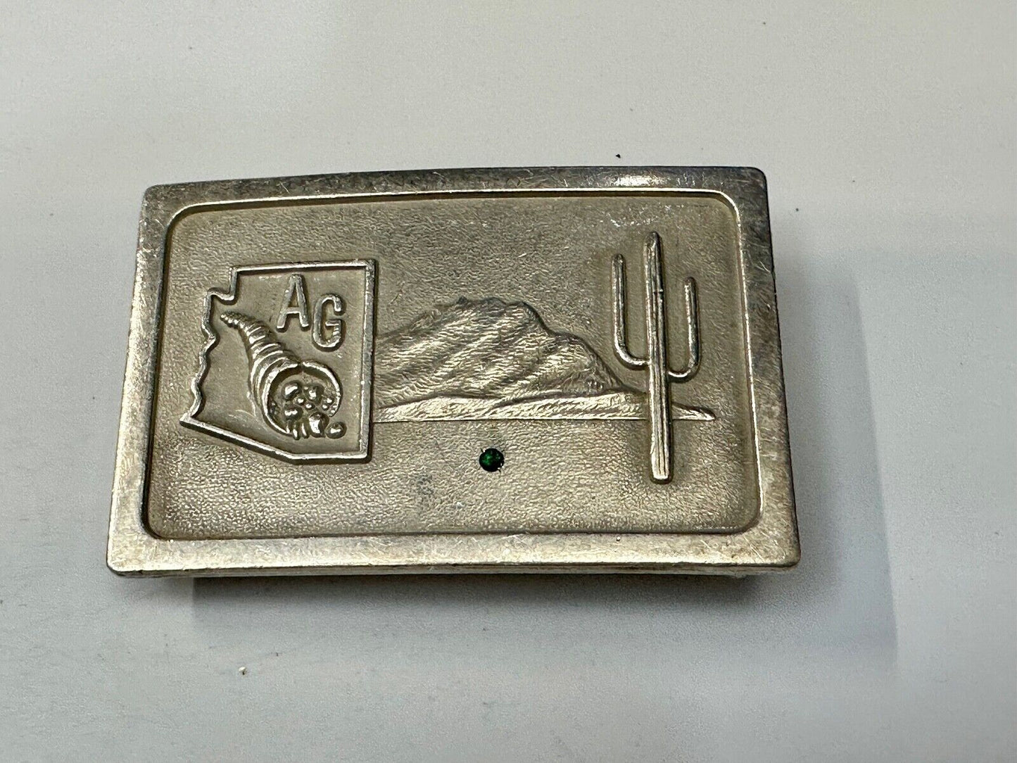 Arizona State MAP A.G. Farming Theme Vintage Belt Buckle