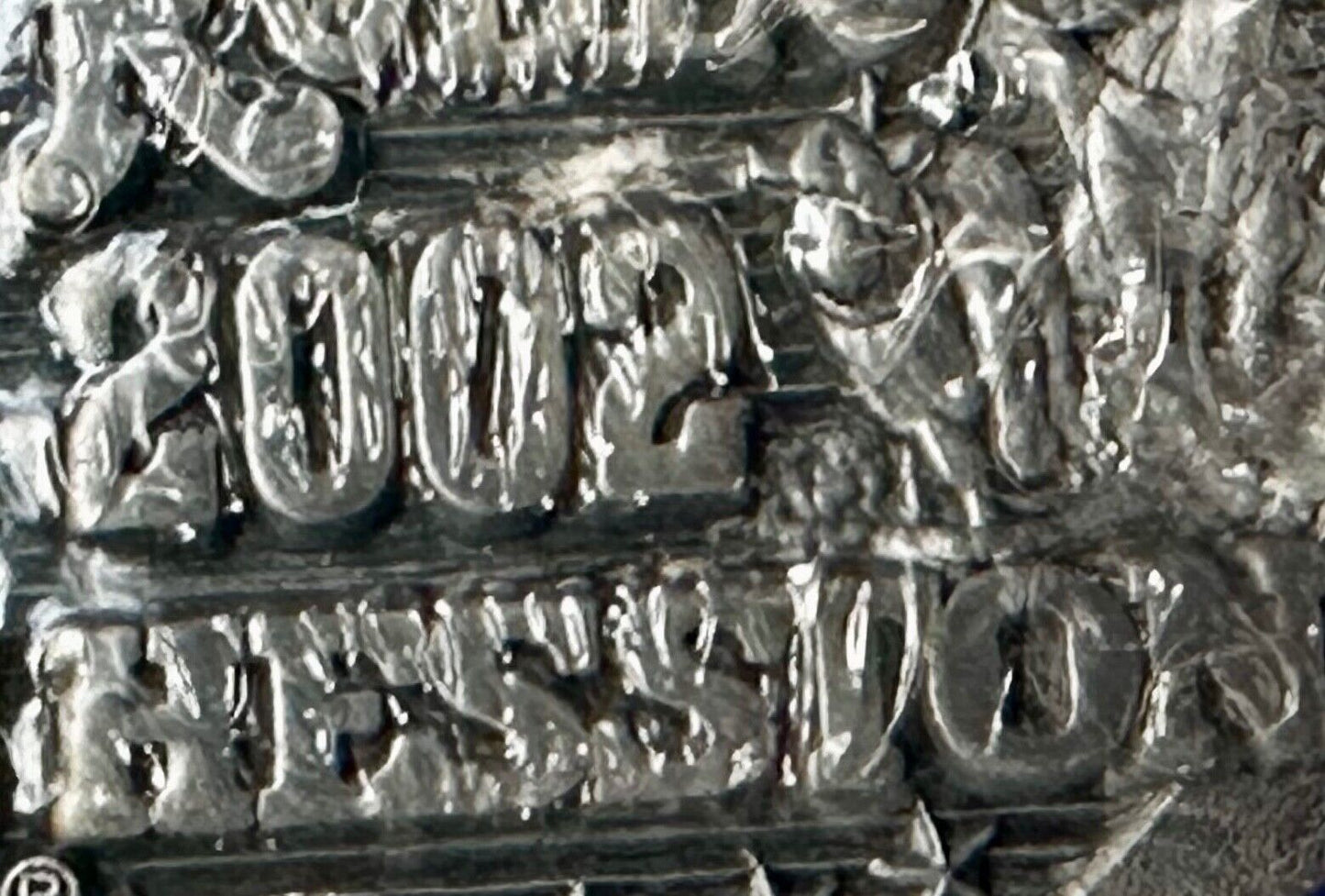 2002 NFR National Finals Rodeo NOS Youth Size Montana Silversmiths Belt Buckle