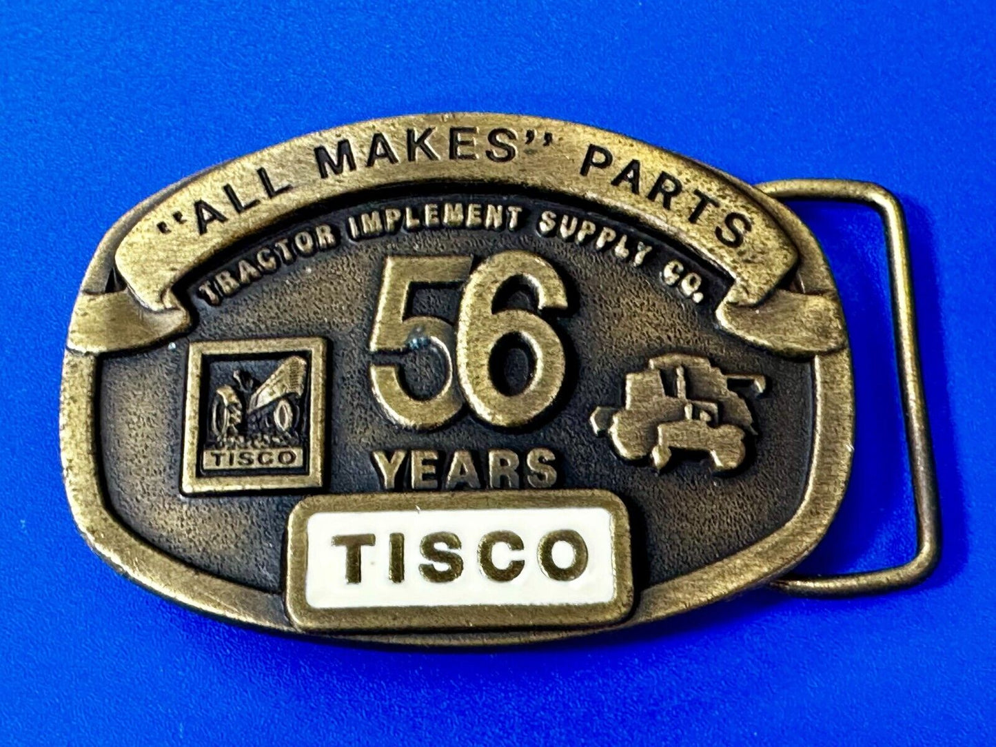 TISCO 56 Years - All Makes Parts NOS Tractor Implement Supply Belt Buckle