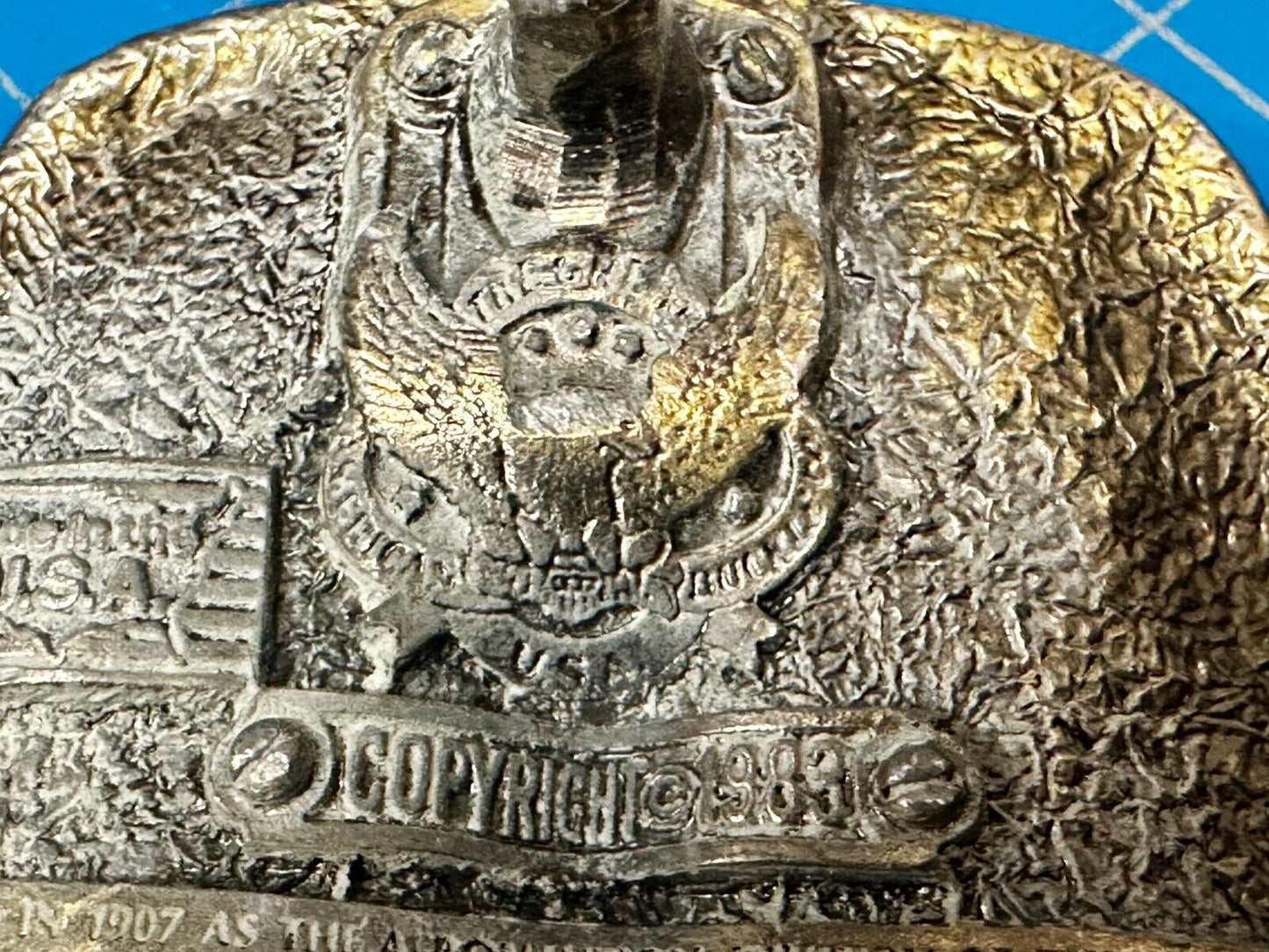 USAF Air Force Air Superiority Vintage 1989 The Great American Belt Buckle Co