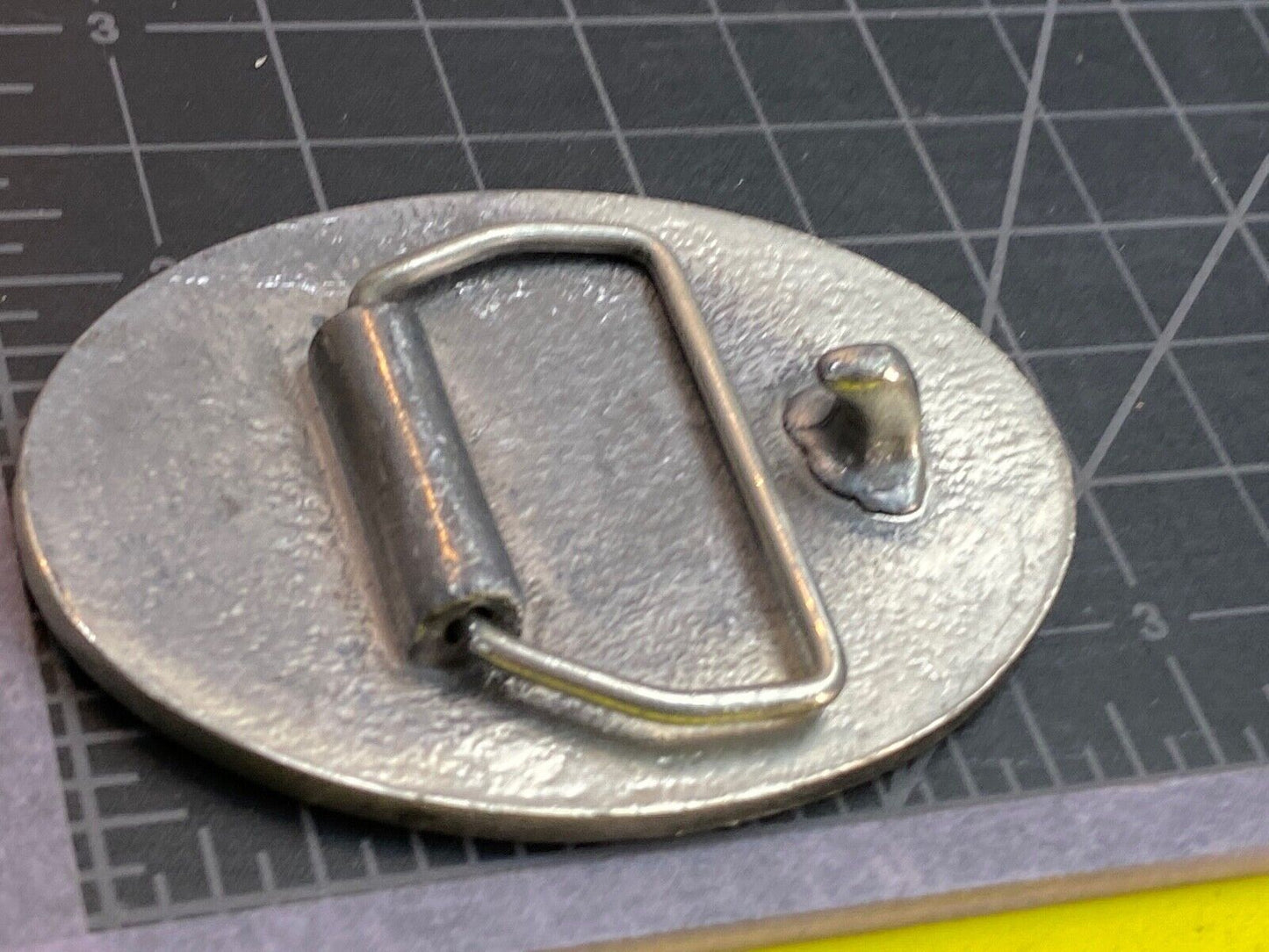 Tenneco Minerals 1989 Gold Strike Belt Buckle - St George Utah