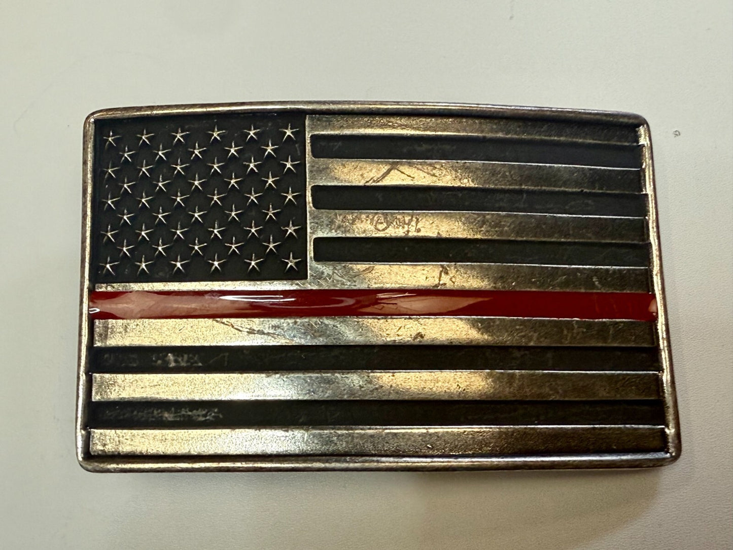 USA United States Flag American Pride Patriotic Montana Silversmiths Belt Buckle