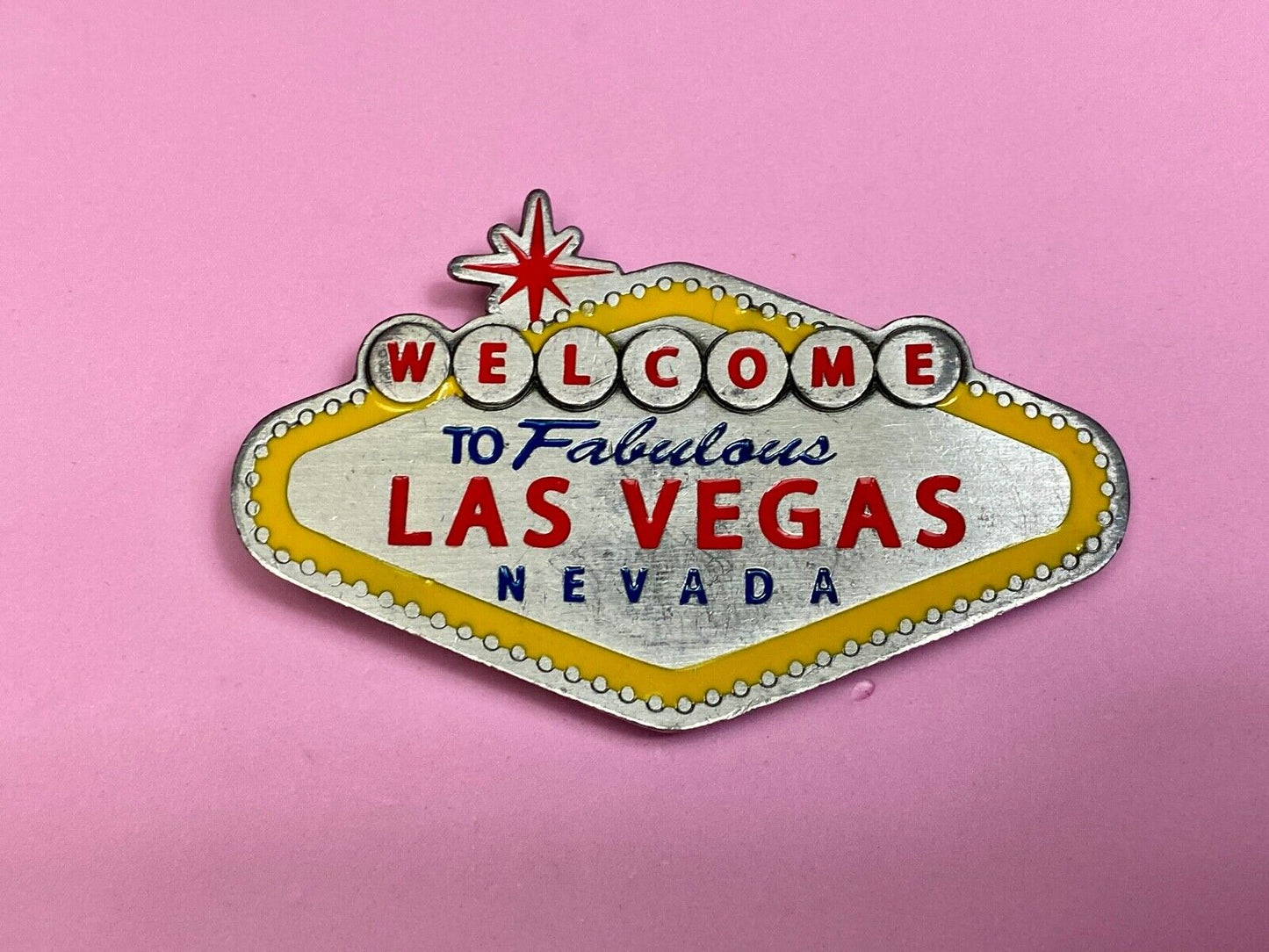 **Welcome To Fabulous Las Vegas Nevada Souvenir Belt Buckle