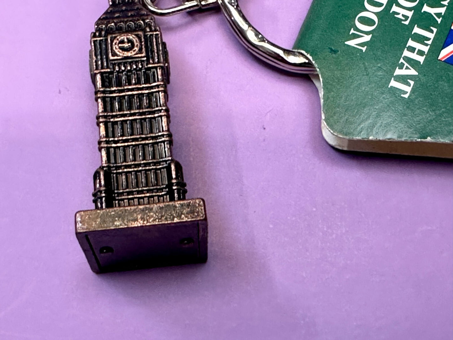 Big Ben Fancy That of London Souvenir Gift Keychain - Key Ring Chain