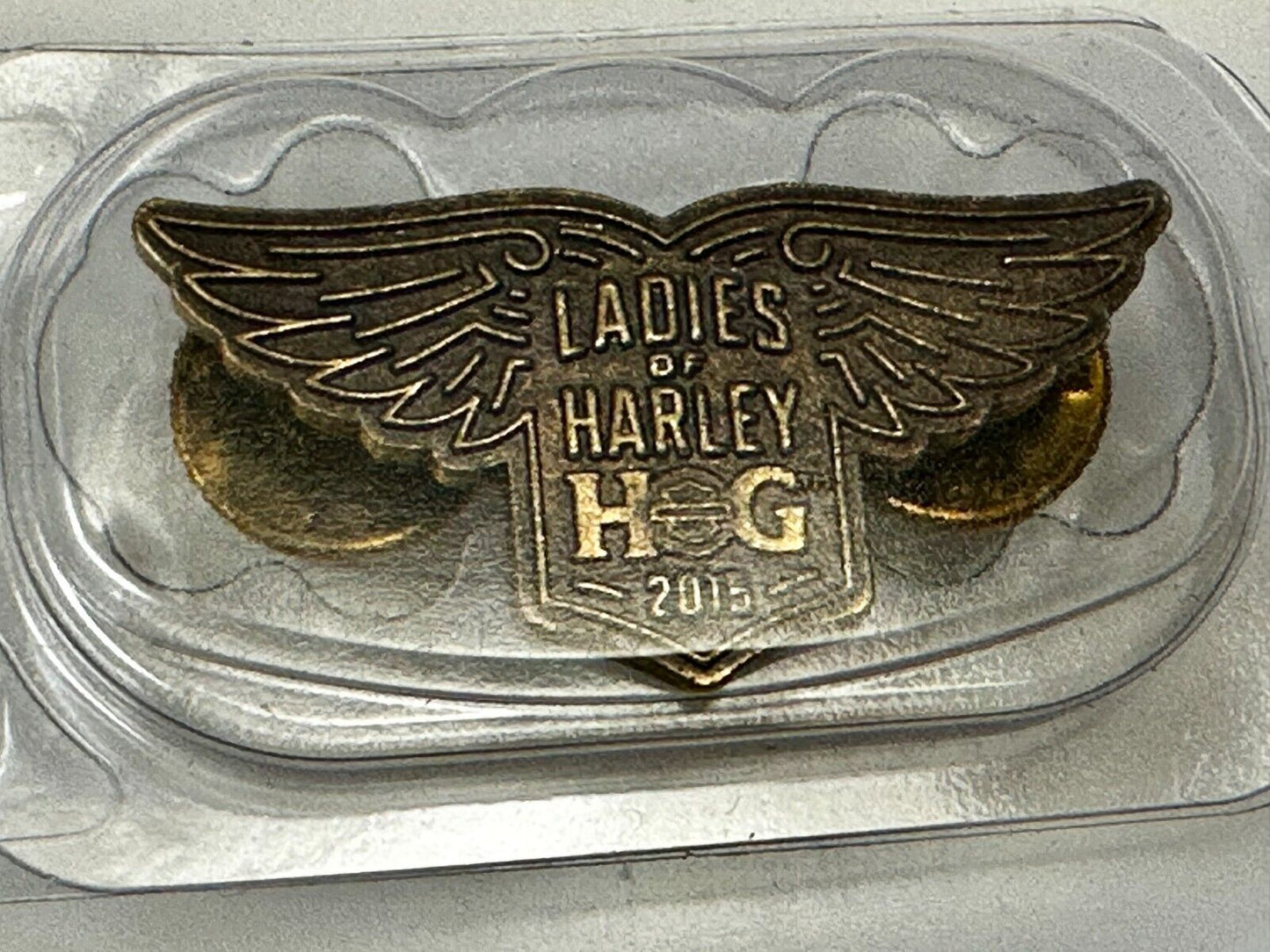 2015 Ladies of Harley Davidson Owners Group HOG NOS Pin for Jacket or Vest