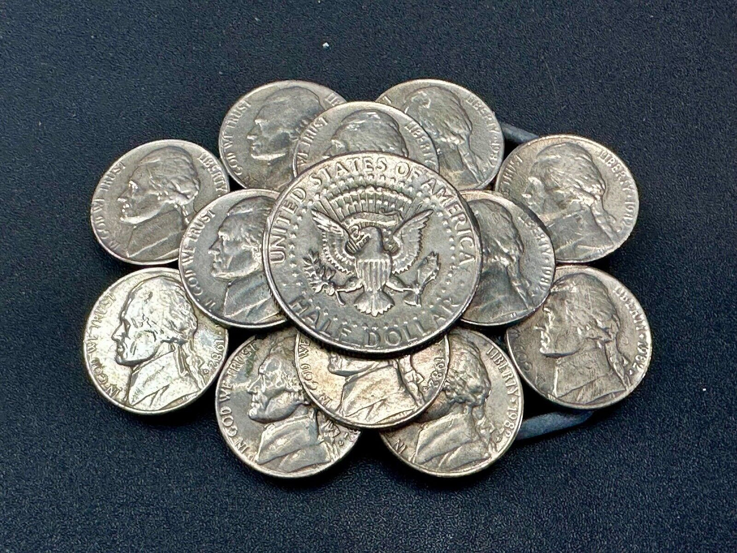 Artisan Rare Coin Collectors Vintage Belt Buckle
