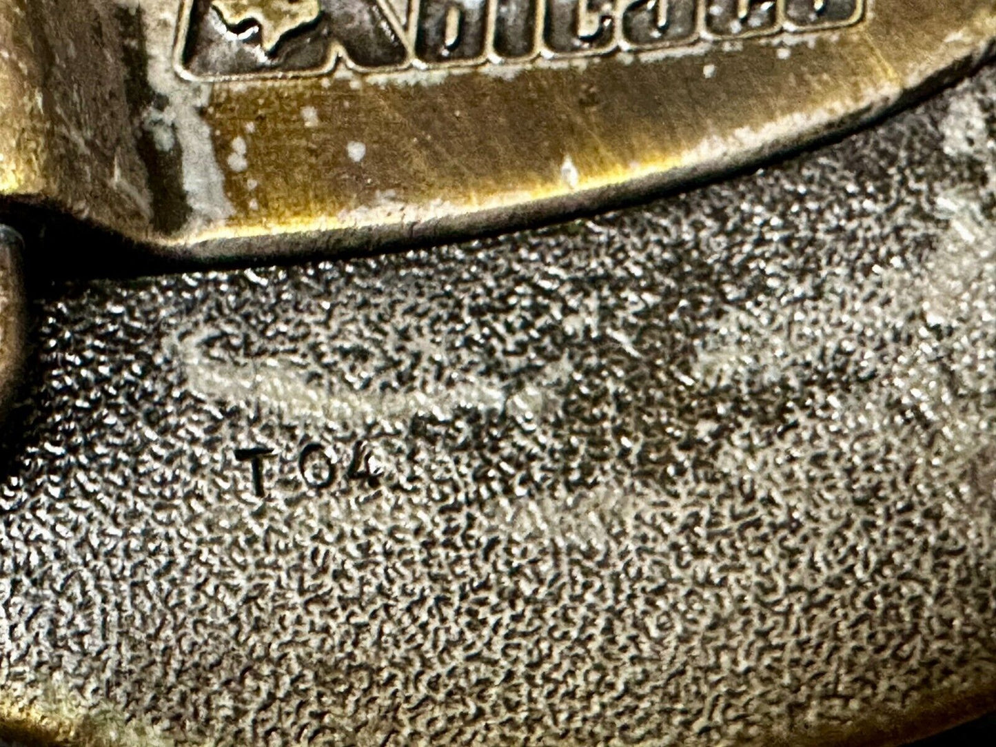 Texas Home of the Armadillo Commemorative Red colored Belt Buckle by Koleaco