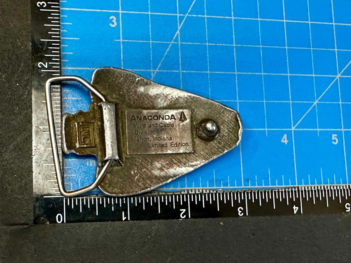 Anaconda Wire & Cable Division IMC Limited Edition Arrowhead Belt Buckle