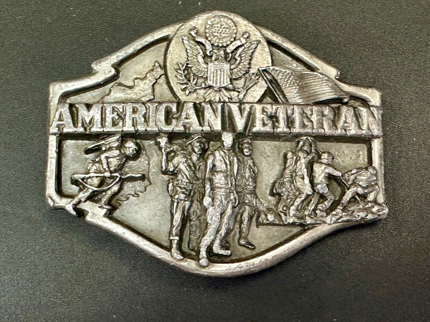 The American Veteran - Vintage 1988 Siskiyou Limited belt buckle Thank you
