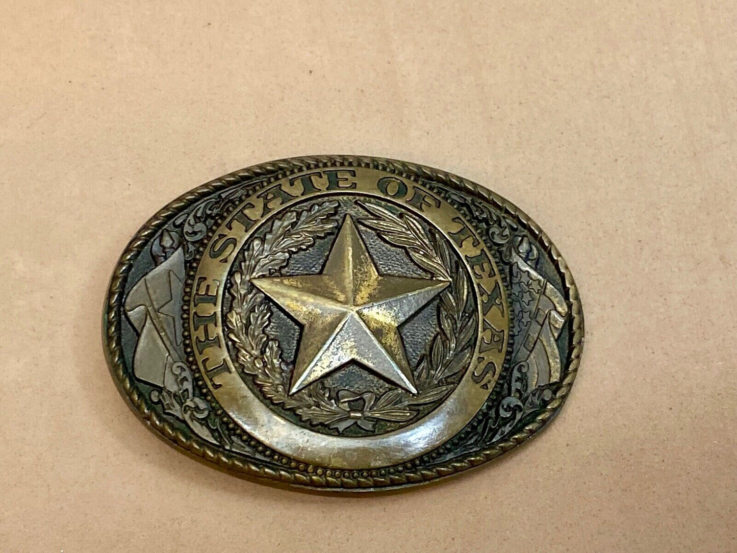The Great State Of Texas Belt Buckle - From Tx The Lone Star State!
