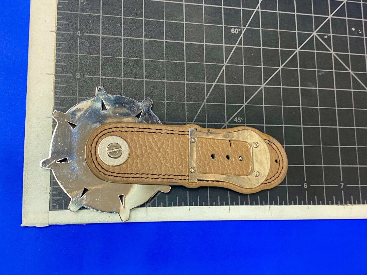 The Cowtown 2015 Half Marathon Finisher Belt Buckle - Fort Worth Texas Race