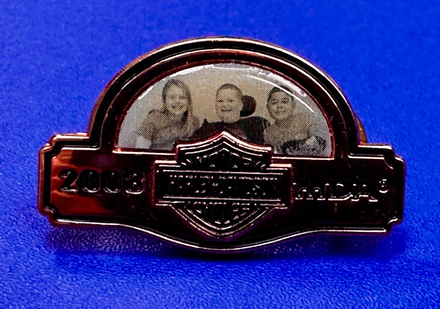 2008 MDA Ride Harley Davidson Motorcycle Rider Biker Jacket Vest Pin