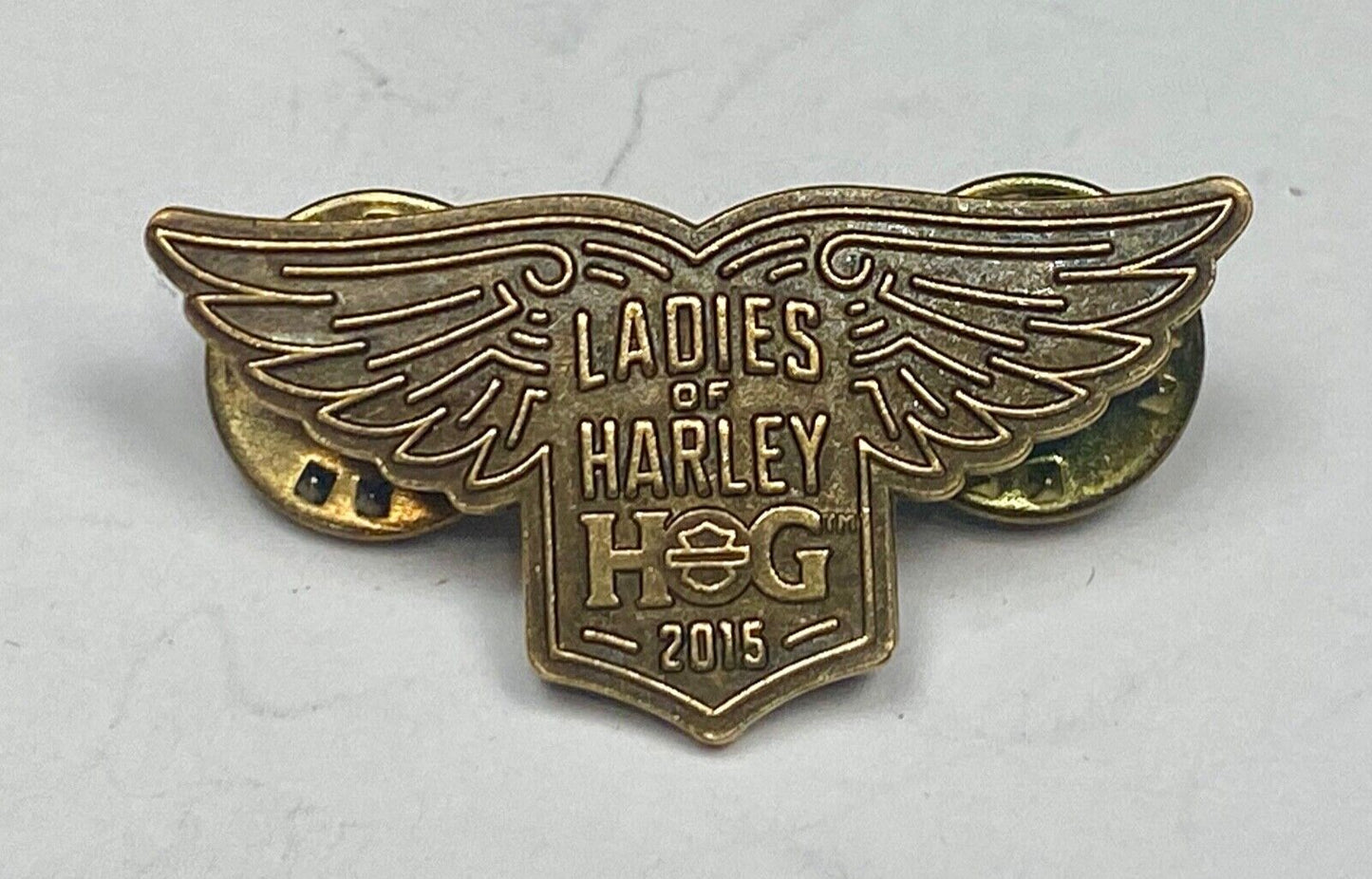 2015 Ladies Hog Harley Davidson Owners Group Motorcycles Pin