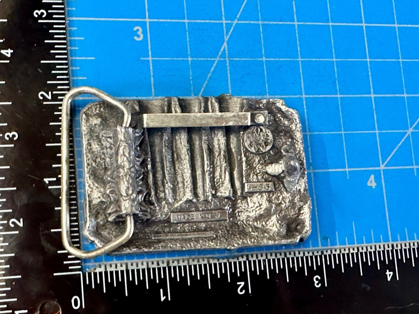 The Great Sport of Golf belt buckle - ball to the green course par handicap L-86