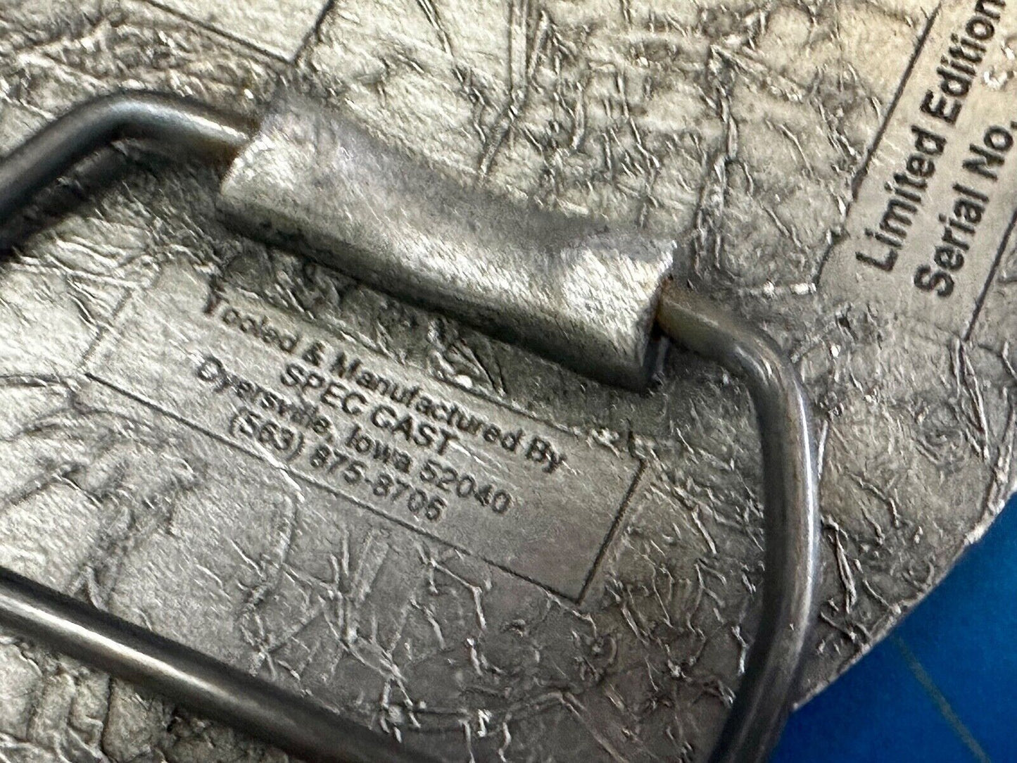 TISCO Tractor Implement Supply Replacement Parts 66 years, 2003 Belt Buckle