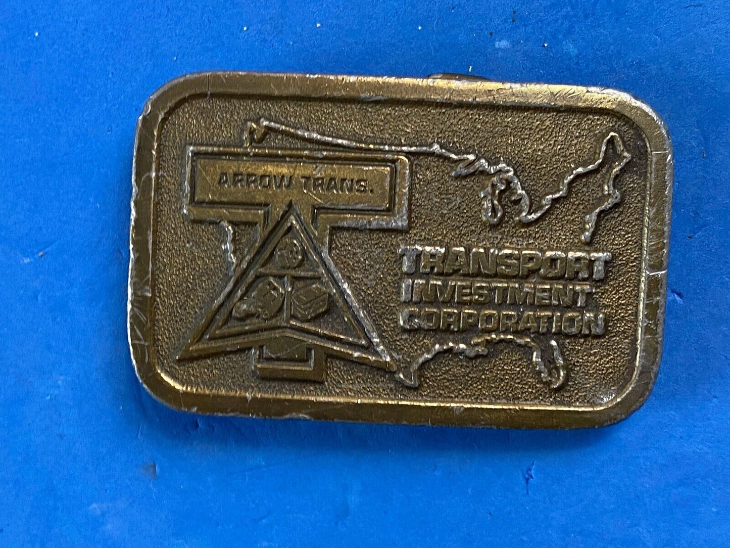 Arrow Transport investment corp. belt buckle by hitline