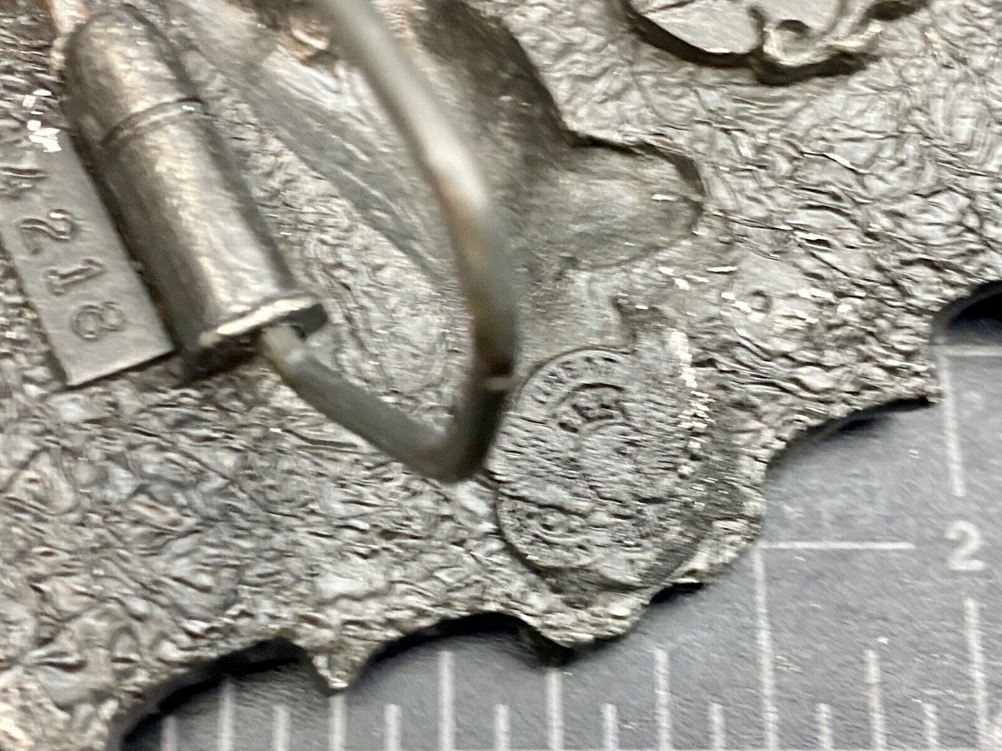Vintage 1994 Great American USA Belt Buckle ~~ I'd Rather Be Hunting Quail gun