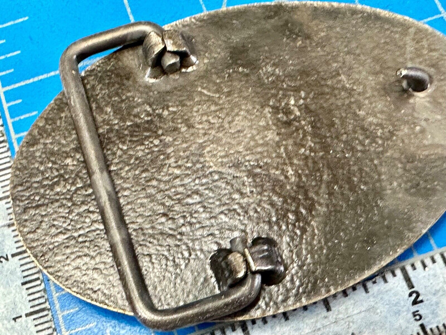 TEXAS NAME SUE 1880 - 1980 100 year celebration star longhorn belt buckle