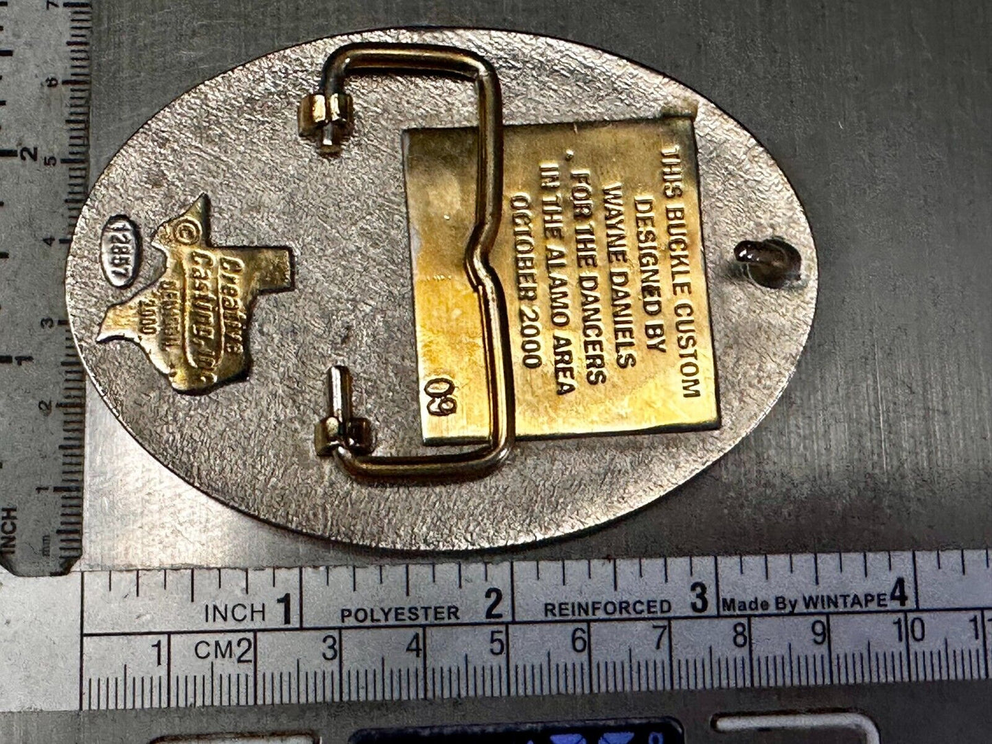 Belt Buckle square-dance