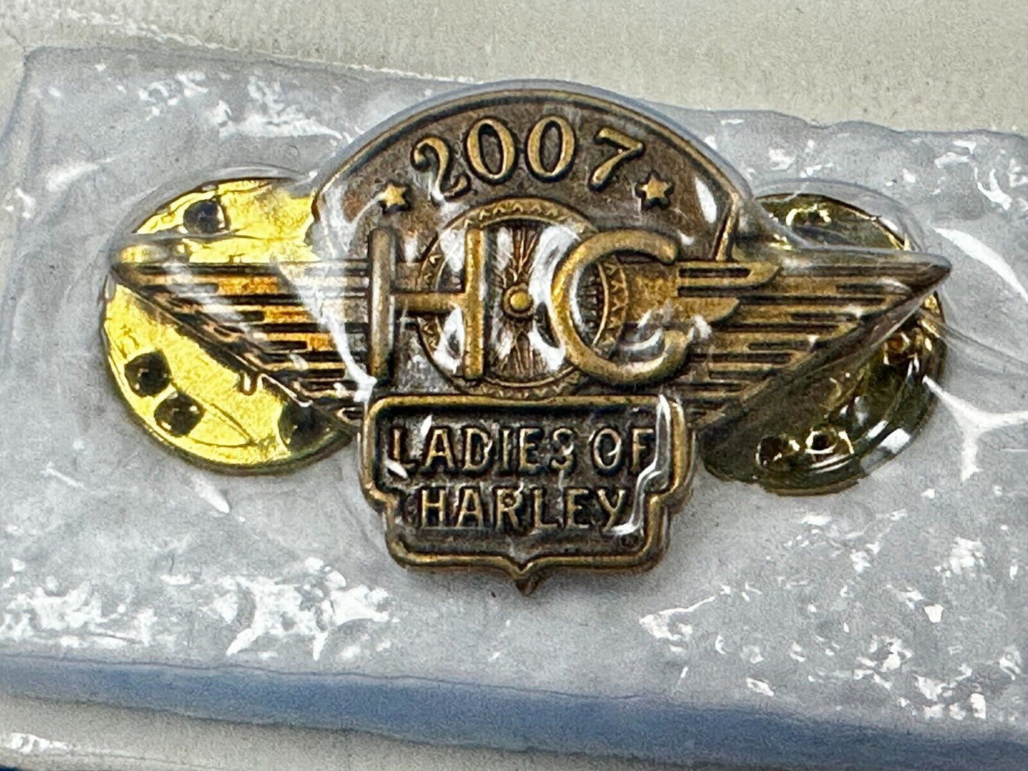 2007 Ladies of Harley Davidson Owners Group HOG Pin for Jacket or Vest