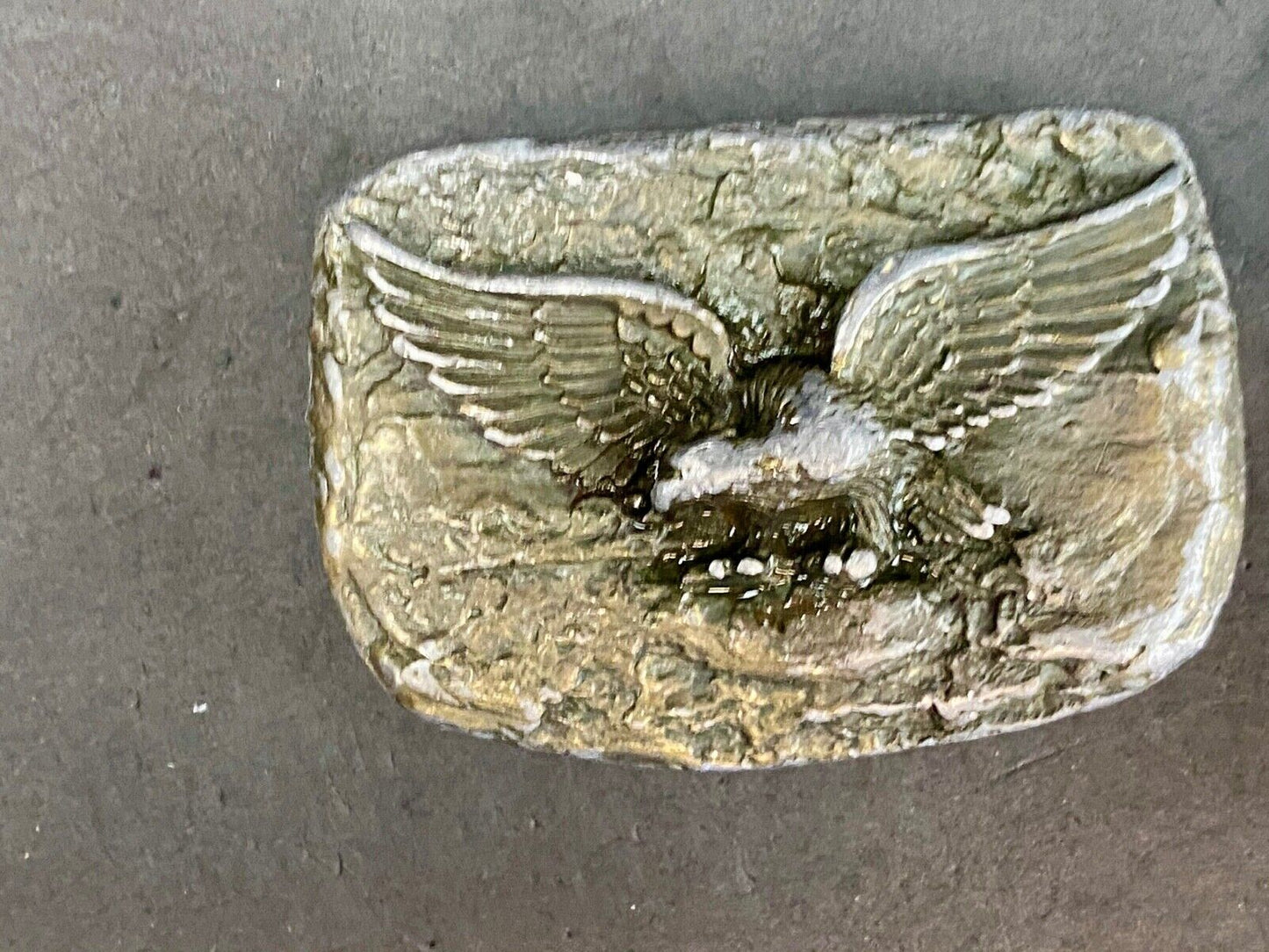 Vintage CRAFTSMAN BELT BUCKLE - AMERICAN EAGLE - Bouwerie Lane
