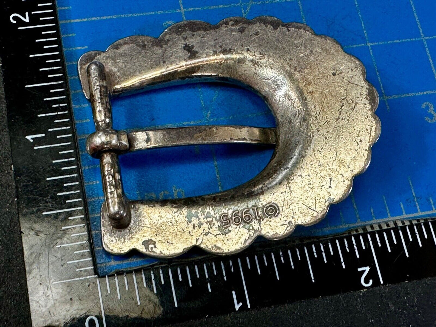 Unique Raised Dimensional Vintage Replacement Ornate Belt Buckle