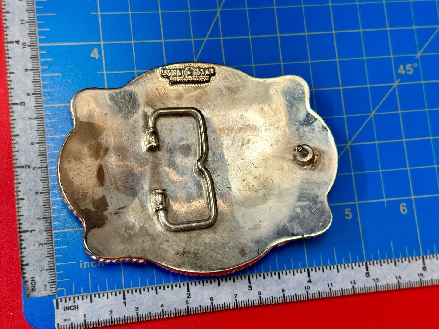 2006 CHAMPION WSHSRA State Finals Trophy belt buckle by Lone Star Silversmiths