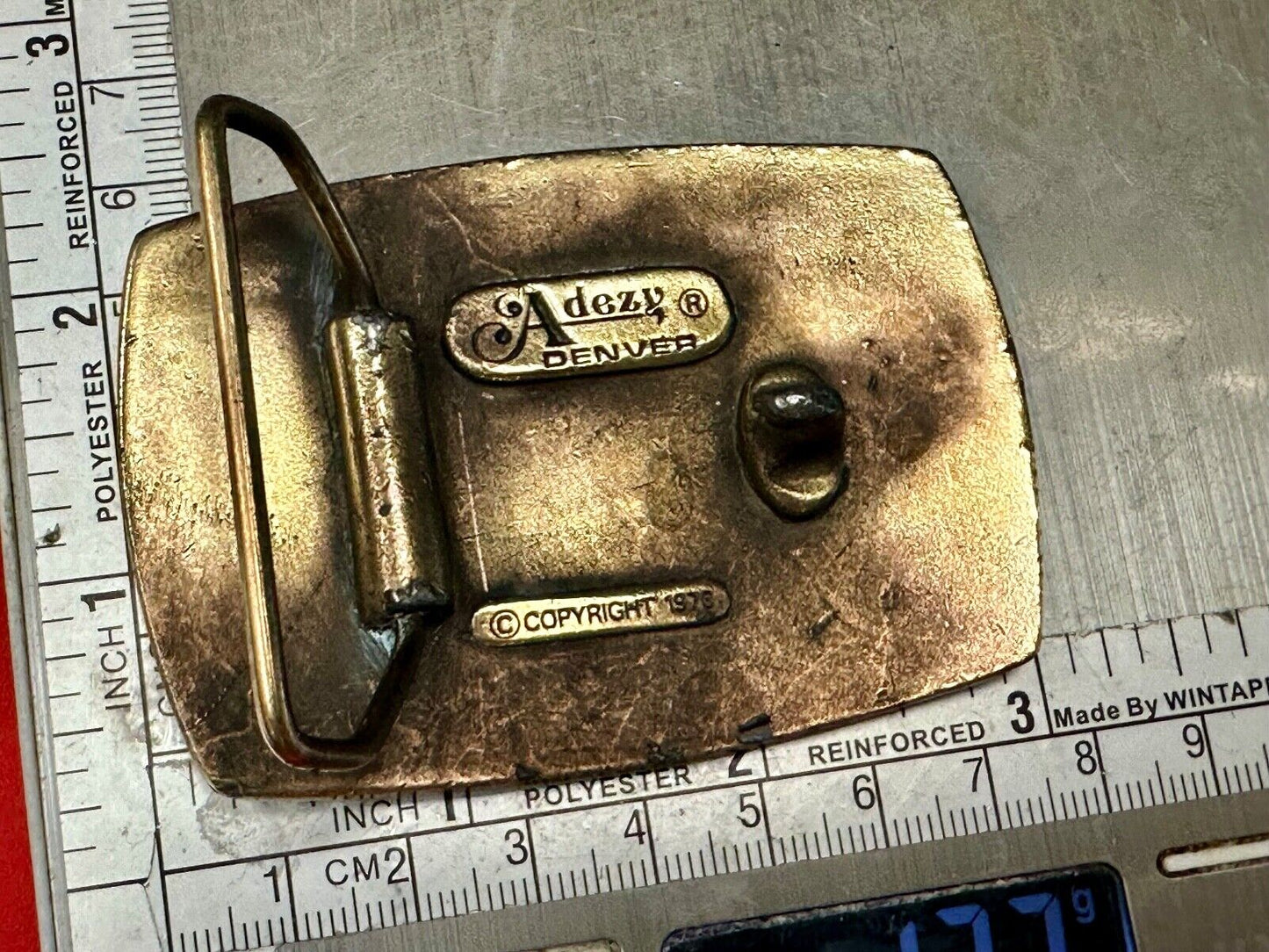 Vintage Gun Collectors Model 1851 .36 Caliber belt buckle by ADezy