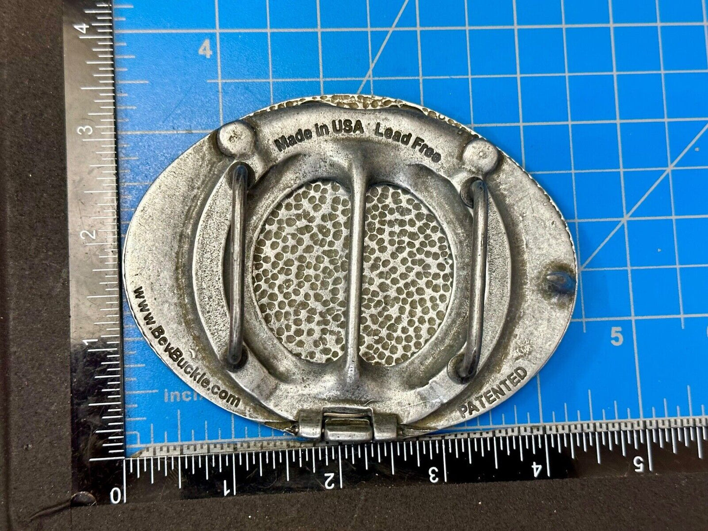 The Beer Buckle Beverage Can Holder Belt Buckle Made in USA Bev Buckle