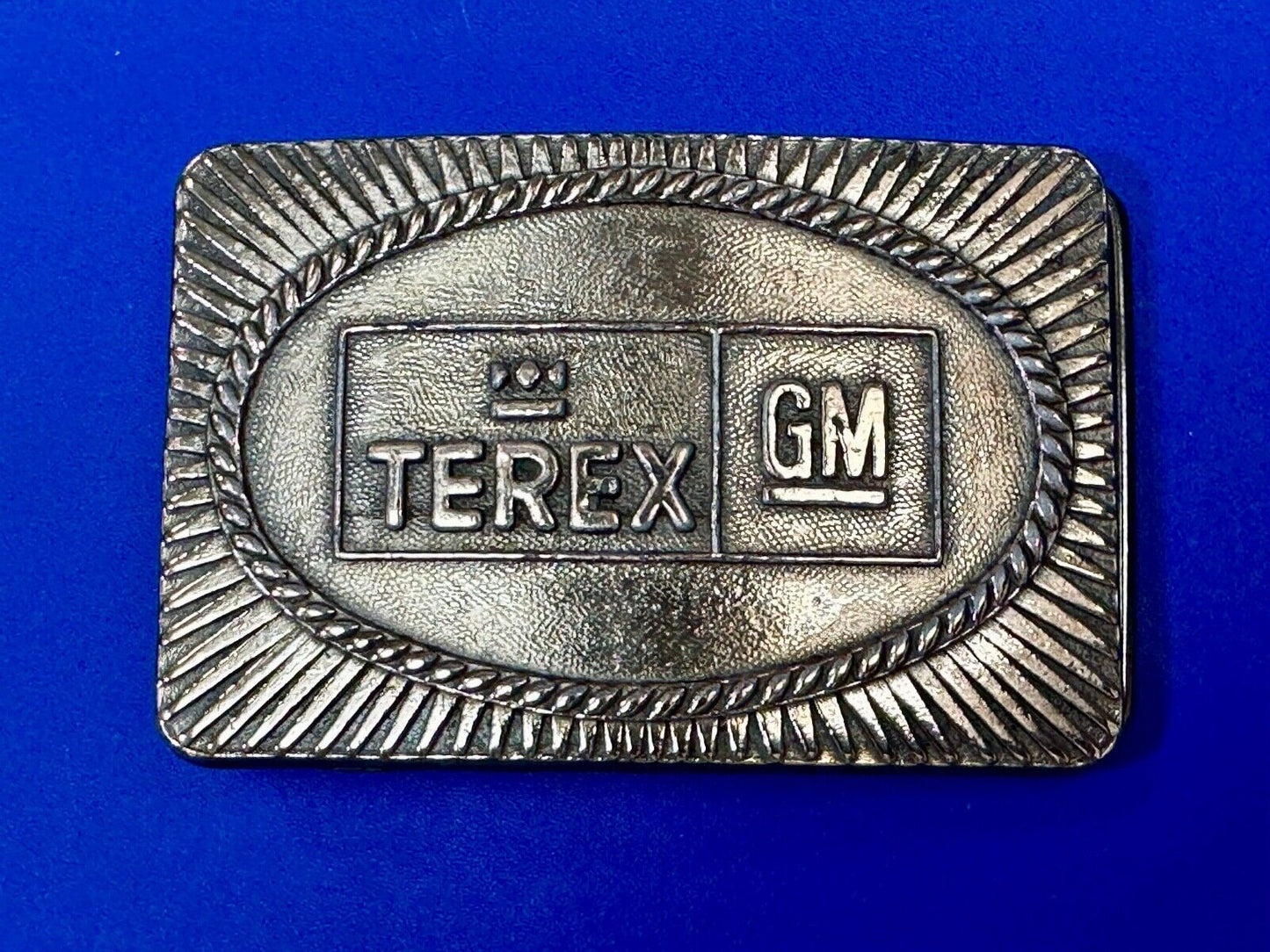 Terex General Motors GM Construction Machinery Bulldozer Tractor Belt Buckle