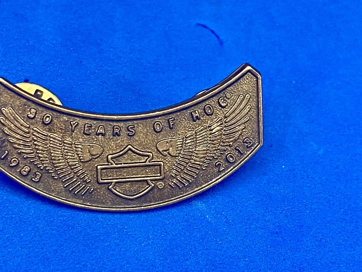2008 Harley Davidson Motorcycles HOG Owners Group Jacket Vest Lapel Pin