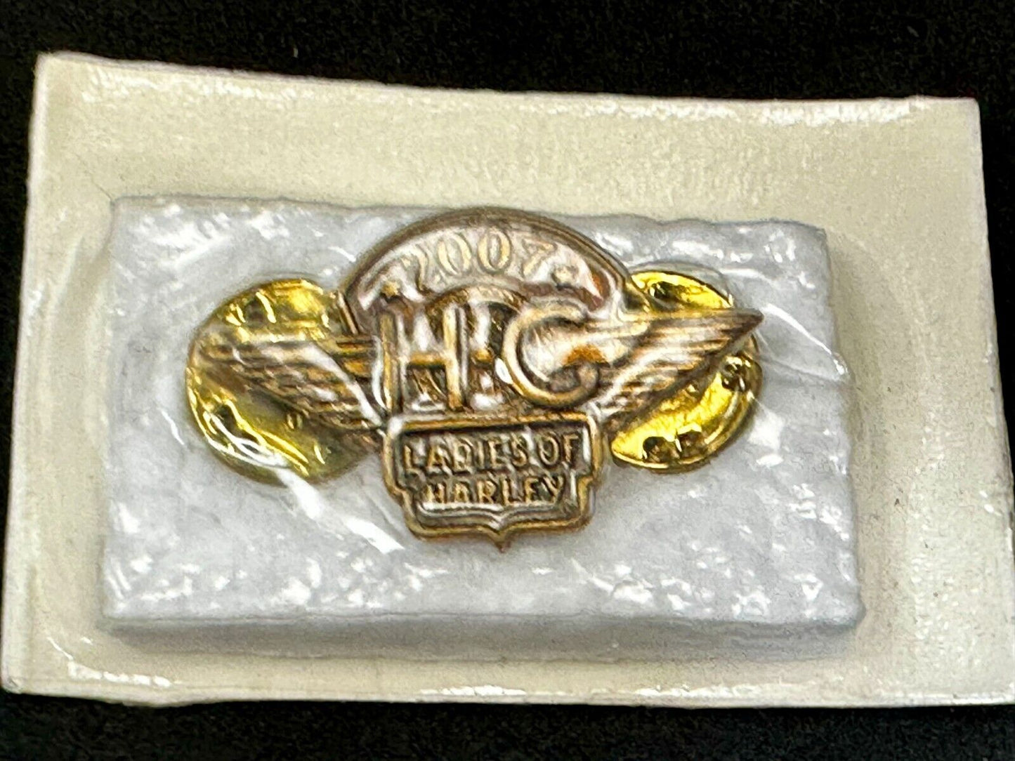 2007 Ladies of Harley Davidson Owners Group HOG Pin for Jacket or Vest