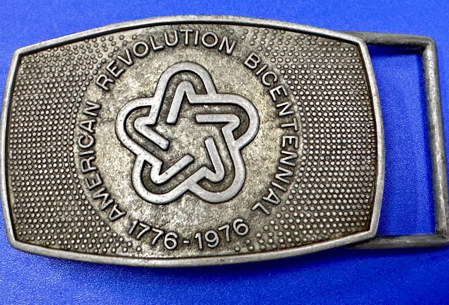 American Revolution Bicentennial Commemorative Belt Buckle by Lee.Co.Ny.Ny